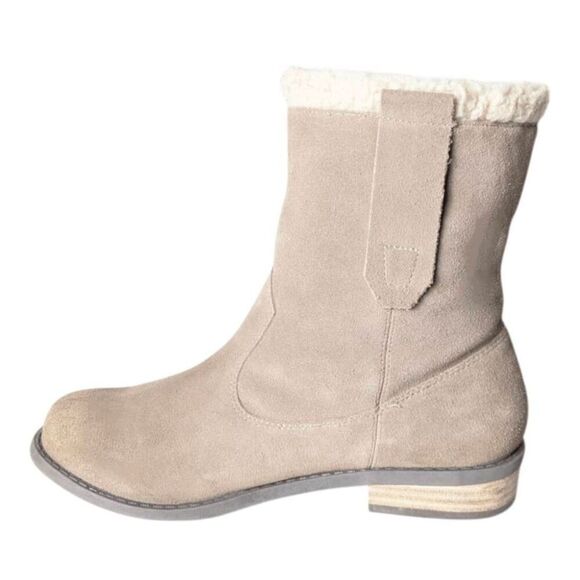 SOLE SOCIETY Verona Shearling Lined Mid Calf Boot Size 6.5 - Picture 6 of 9